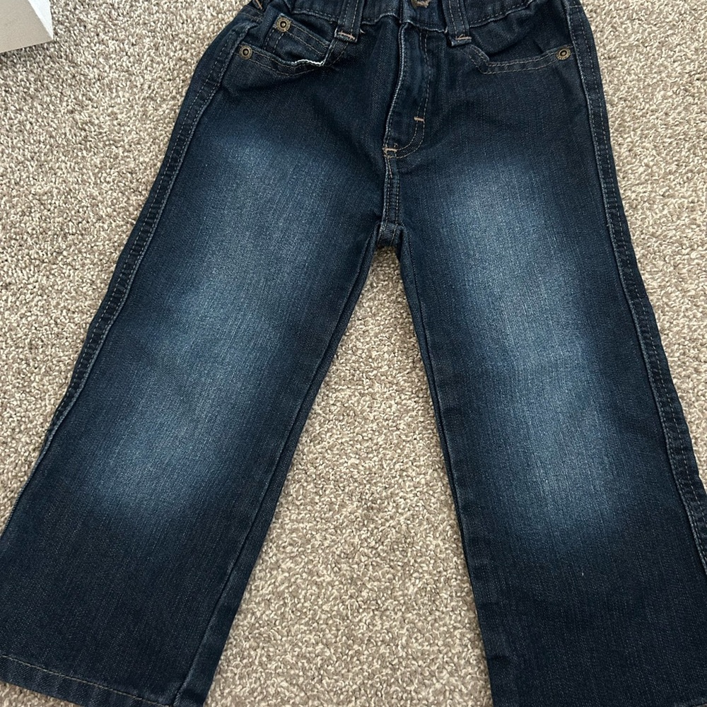 Wrangler Kids Dark Blue Jeans